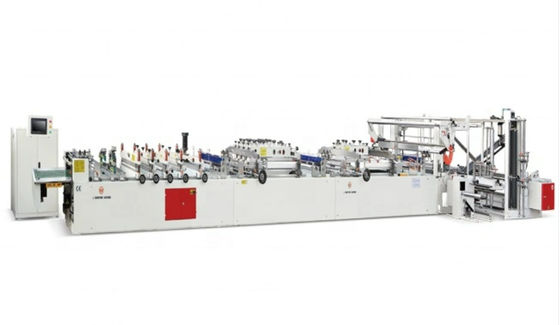 Touch Screen Middle Sealing Bag Making Machine 3.5KW For Bag Width 50-400mm
