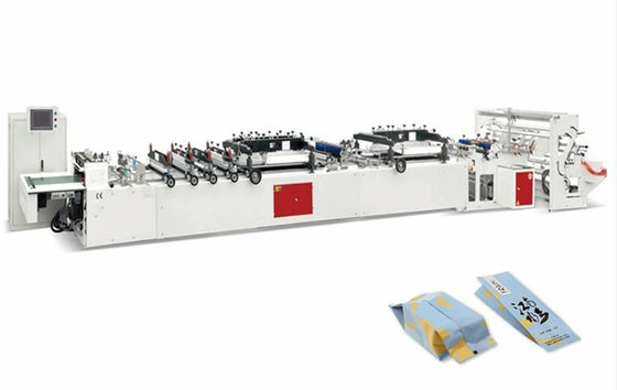 Central Sealing Three Side Sealing Zipper Bag Making Machine 5KW 6000x1200x1500mm