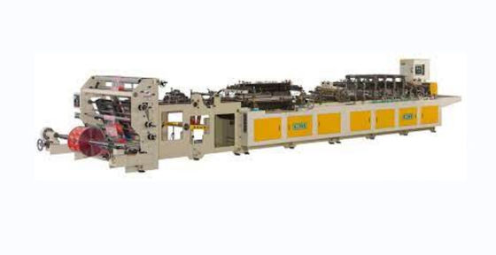 3.5KW Center Sealing Bag Making Machine High Speed Zipper Bag Making Machine