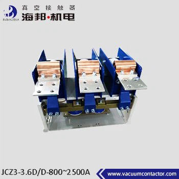3.6kV 3 Phase Vacuum Contactor Medium Voltage For AC 50 - 60Hz Power Systems