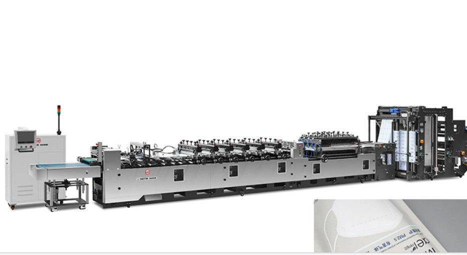 PLC Control Center Sealing Bag Making Machine For Bag Length 50-600mm Width 50-400mm